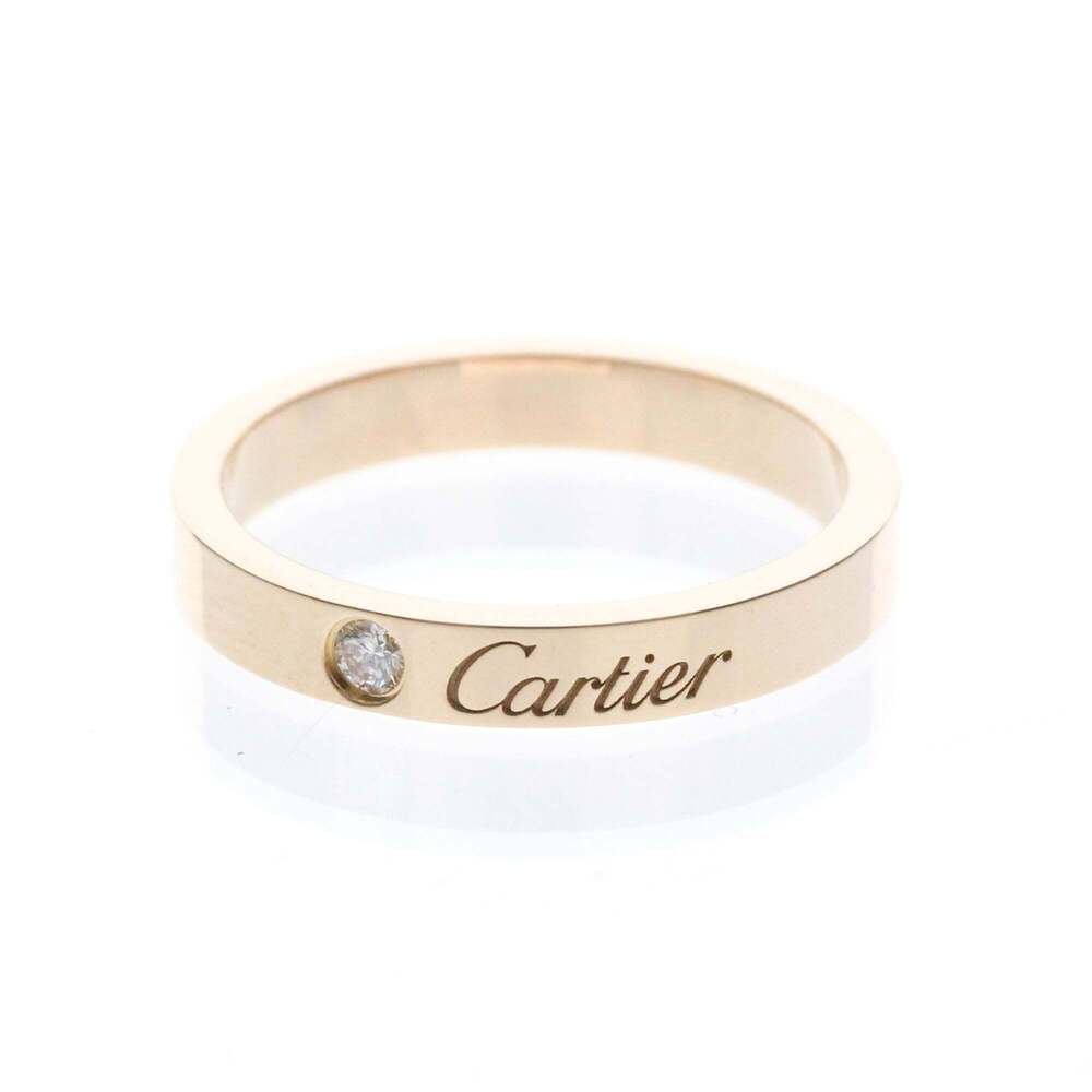 Cartier C de Cartier Wedding Band Platinum with Diamond